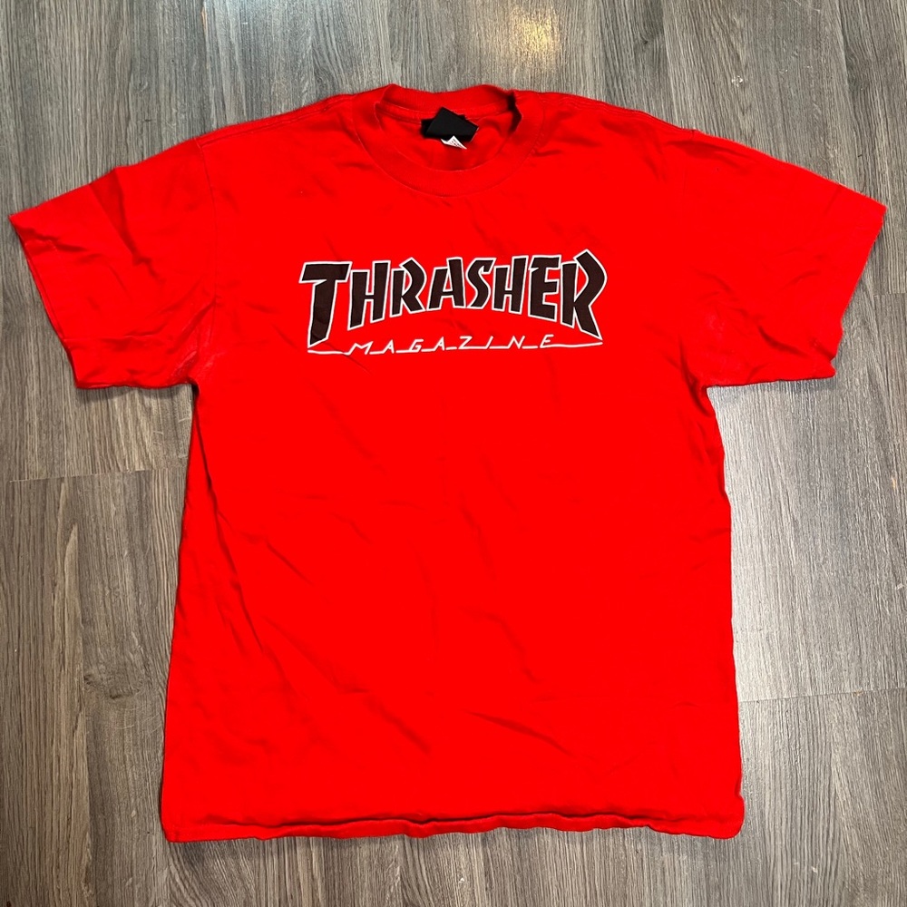 Red Thrasher T Shirt
